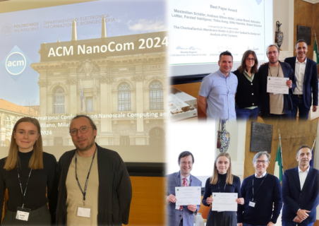 Zum Artikel "IDC Researchers win the Best Paper and Best Presentation Award at ACM NanoCom"